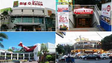 Supermarkets and shopping in Pattaya.